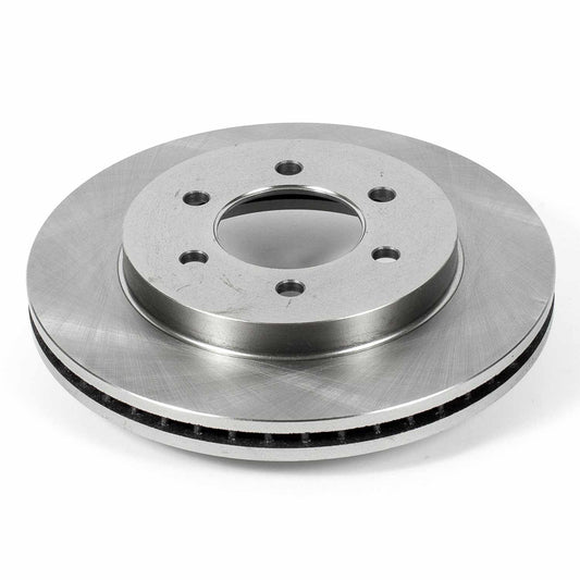 Top View of Front Disc Brake Rotor POWERSTOP AR8596