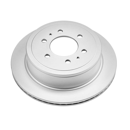 Front View of Rear Disc Brake Rotor POWERSTOP AR8598EVC