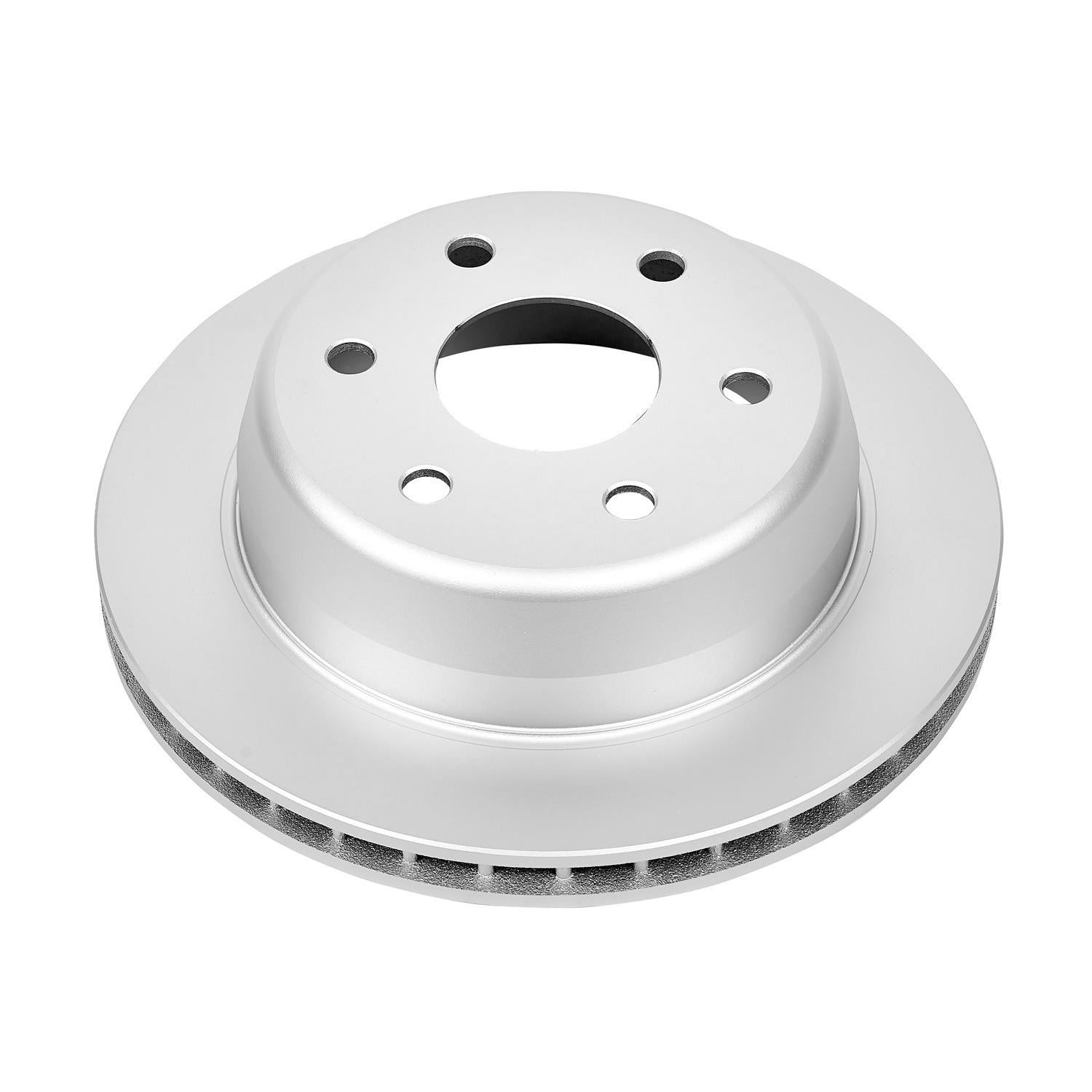 Front View of Rear Disc Brake Rotor POWERSTOP AR8645EVC