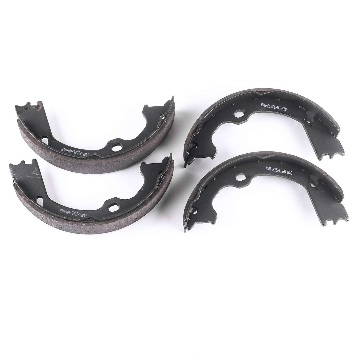 Front View of Rear Parking Brake Shoe POWERSTOP B1023