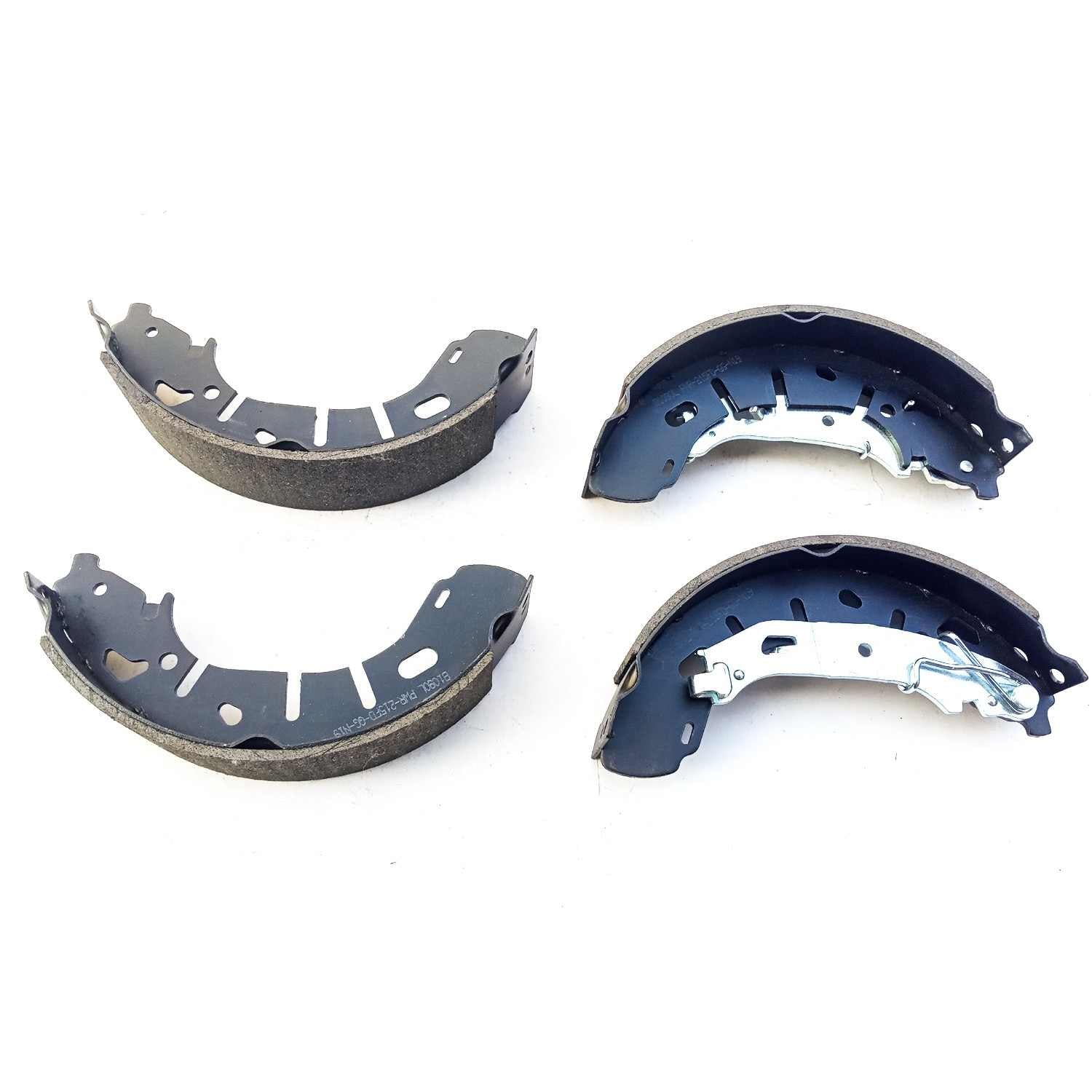 Front View of Rear Drum Brake Shoe POWERSTOP B1080L