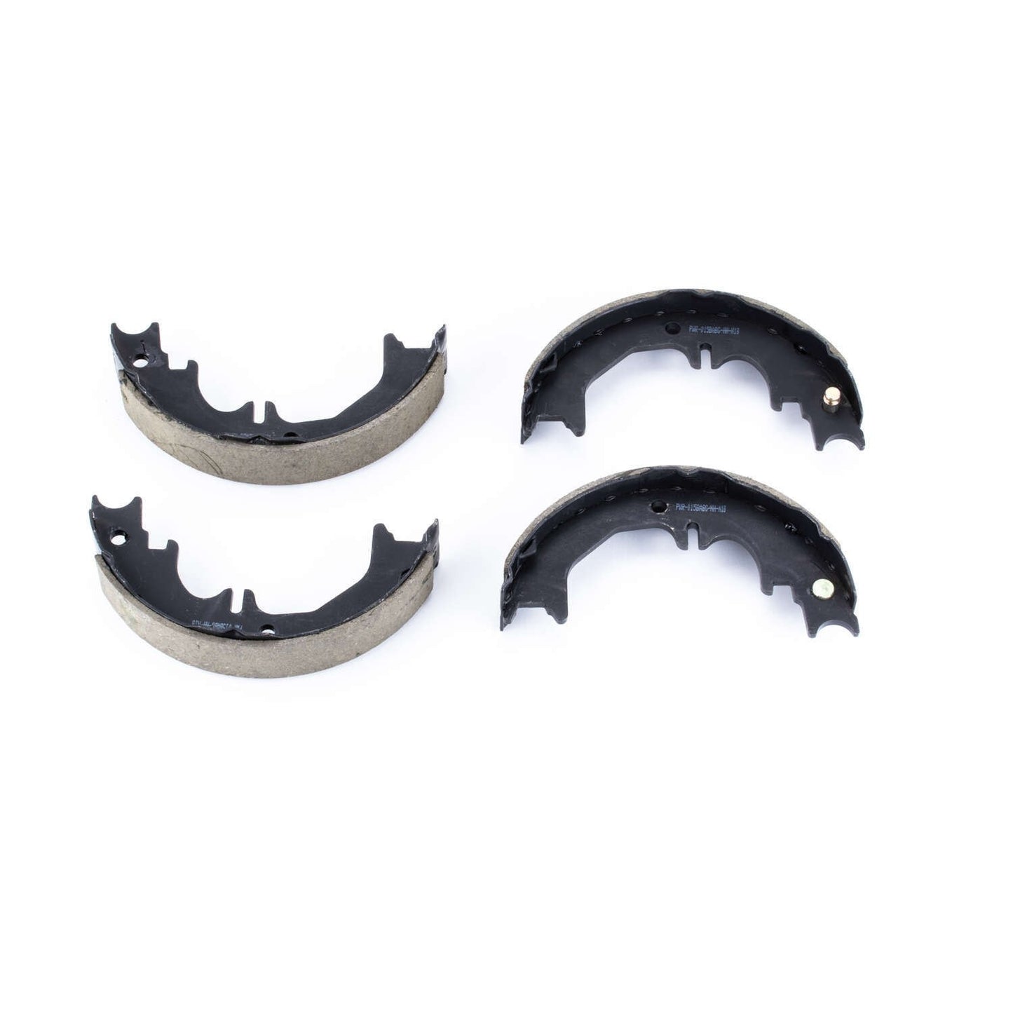 Front View of Rear Parking Brake Shoe POWERSTOP B850