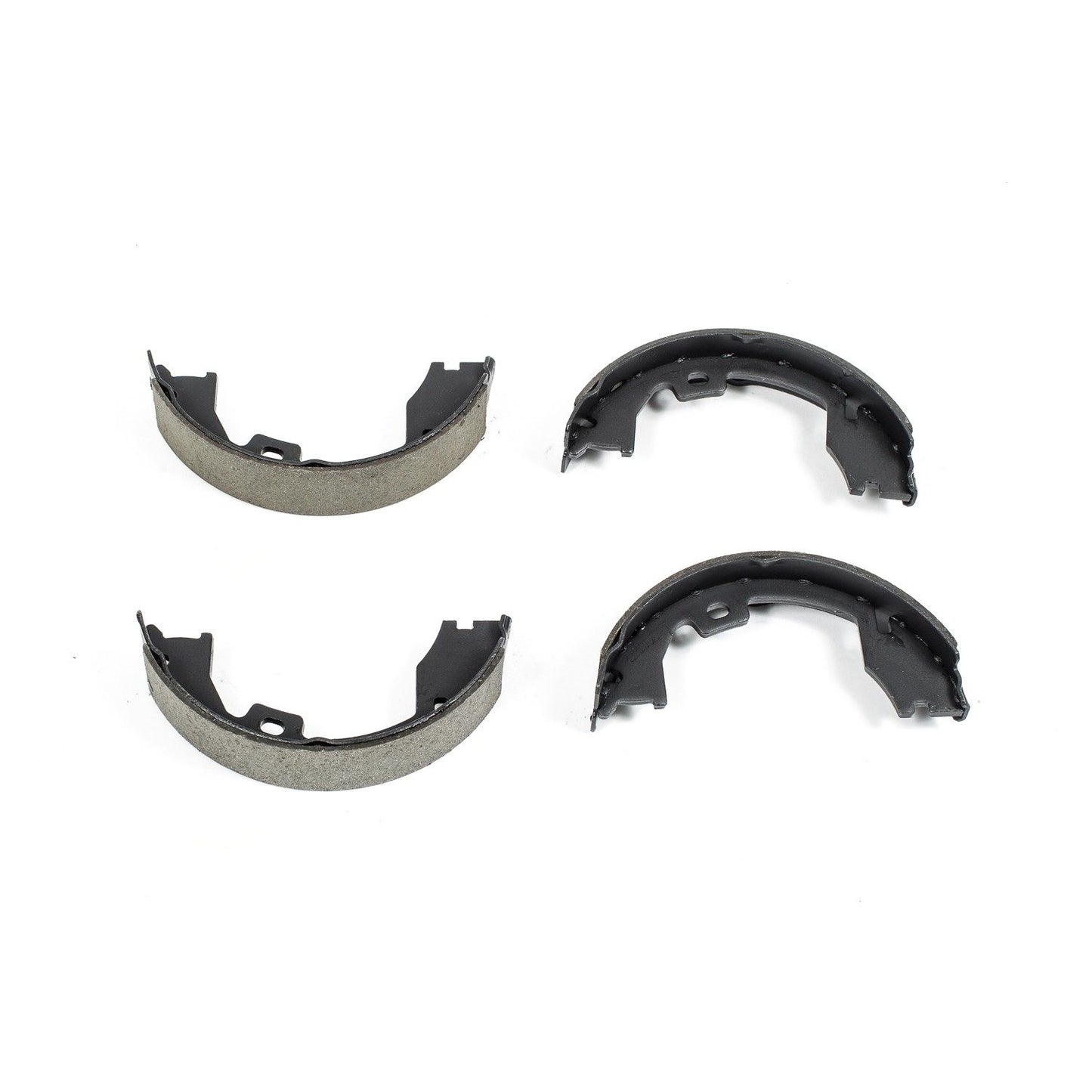 Front View of Rear Parking Brake Shoe POWERSTOP B854