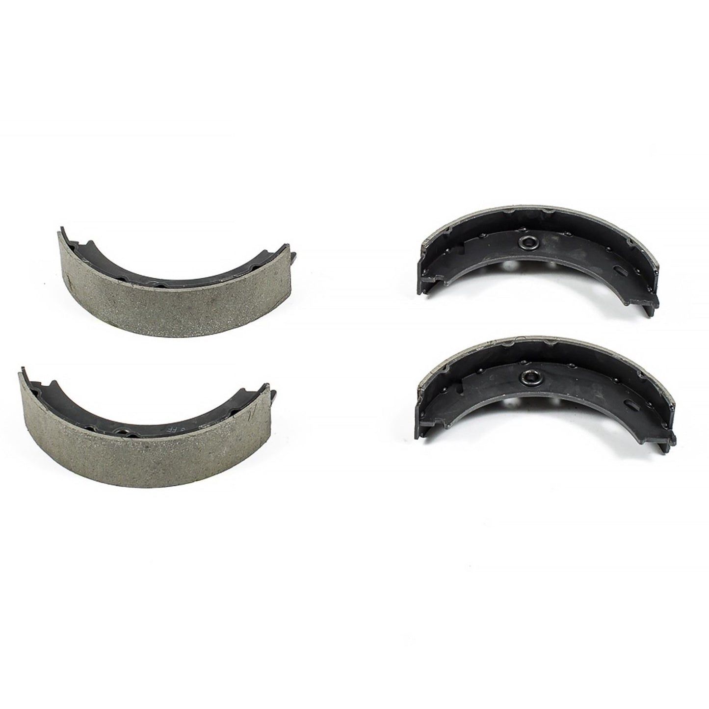 Front View of Rear Parking Brake Shoe POWERSTOP B865