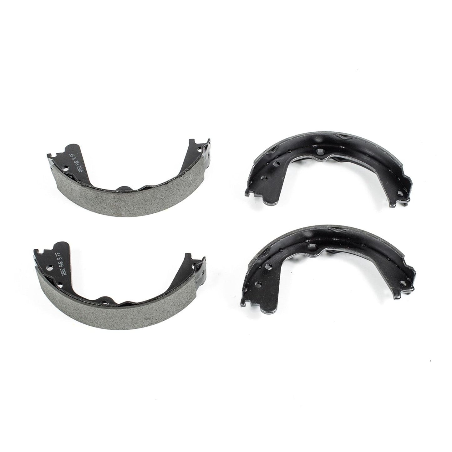 Front View of Rear Parking Brake Shoe POWERSTOP B952