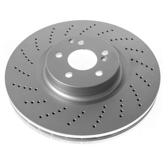 Top View of Front Disc Brake Rotor POWERSTOP EBR1263EVC