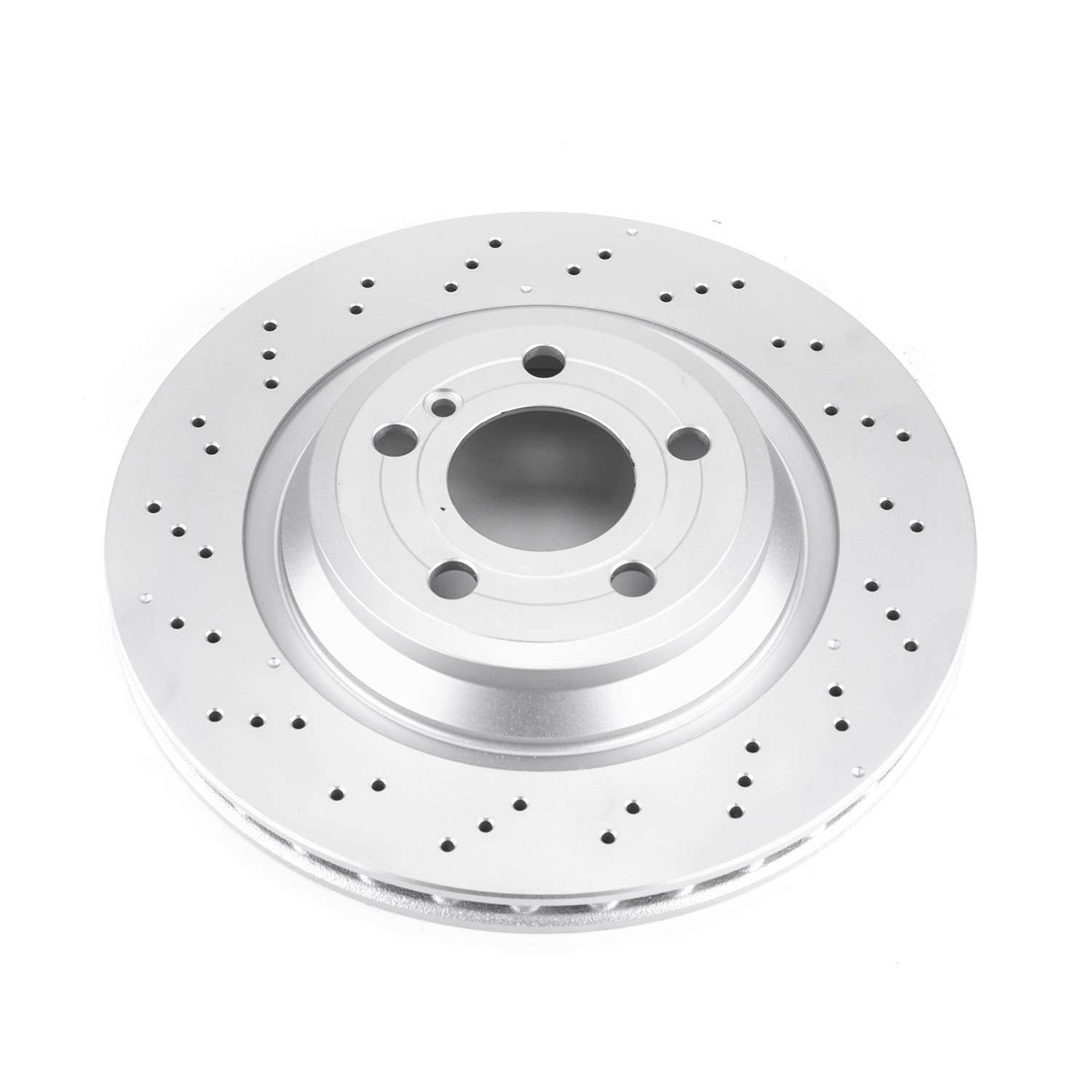 Front View of Rear Disc Brake Rotor POWERSTOP EBR1651EVC