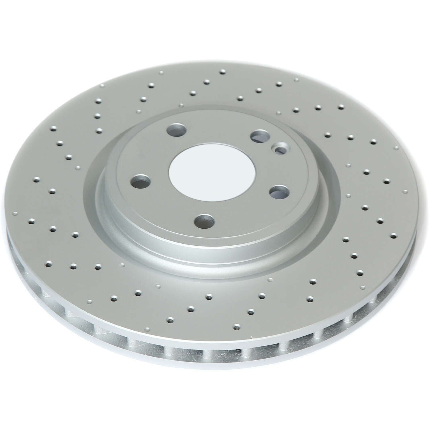 Top View of Front Disc Brake Rotor POWERSTOP EBR1821EVC