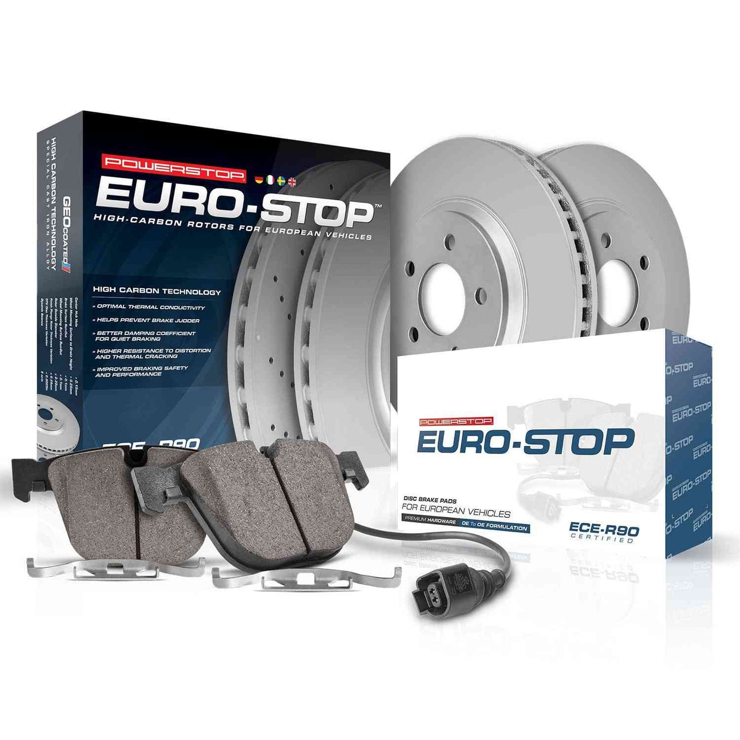 Kit View of Rear Disc Brake Kit POWERSTOP ESK5667