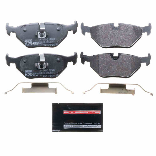 Front View of Rear Disc Brake Pad Set POWERSTOP ESP0905