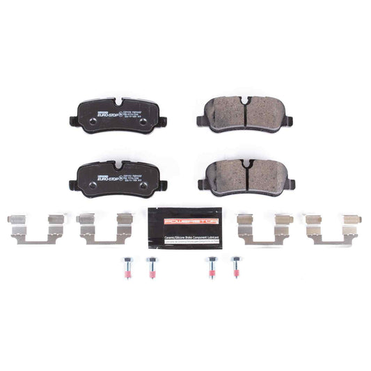 Front View of Rear Disc Brake Pad Set POWERSTOP ESP1198