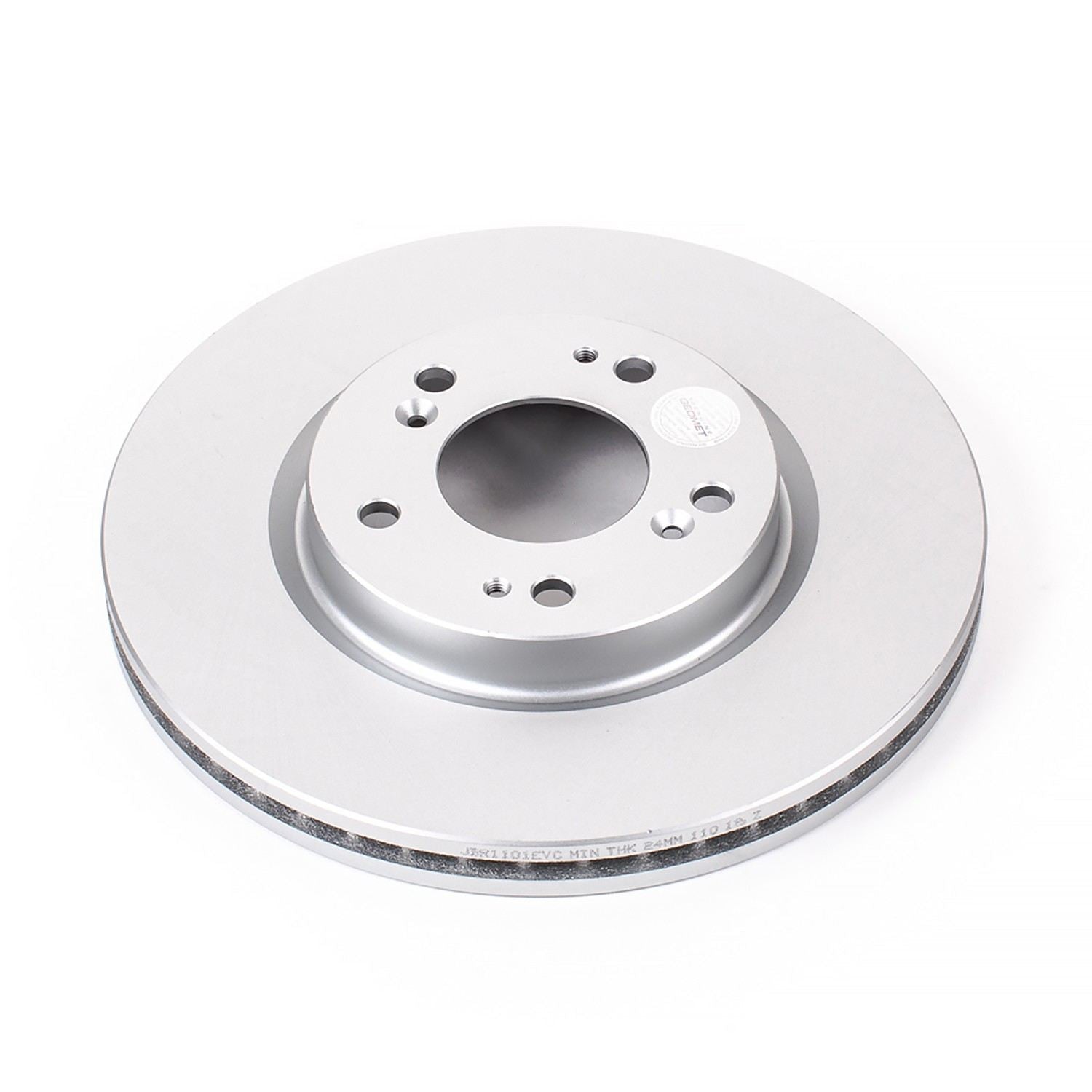 Top View of Front Disc Brake Rotor POWERSTOP JBR1101EVC