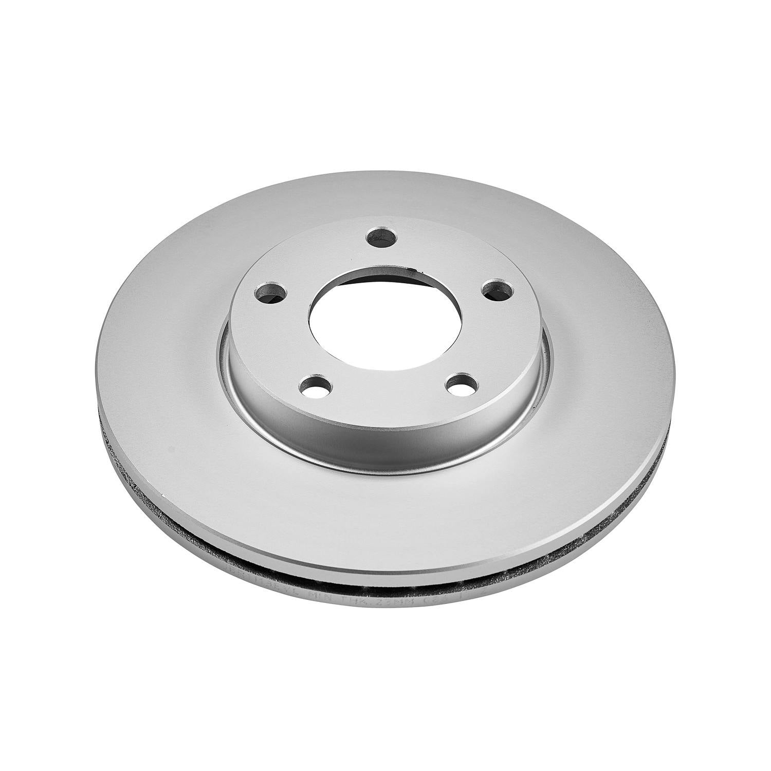 Top View of Front Disc Brake Rotor POWERSTOP JBR1113EVC