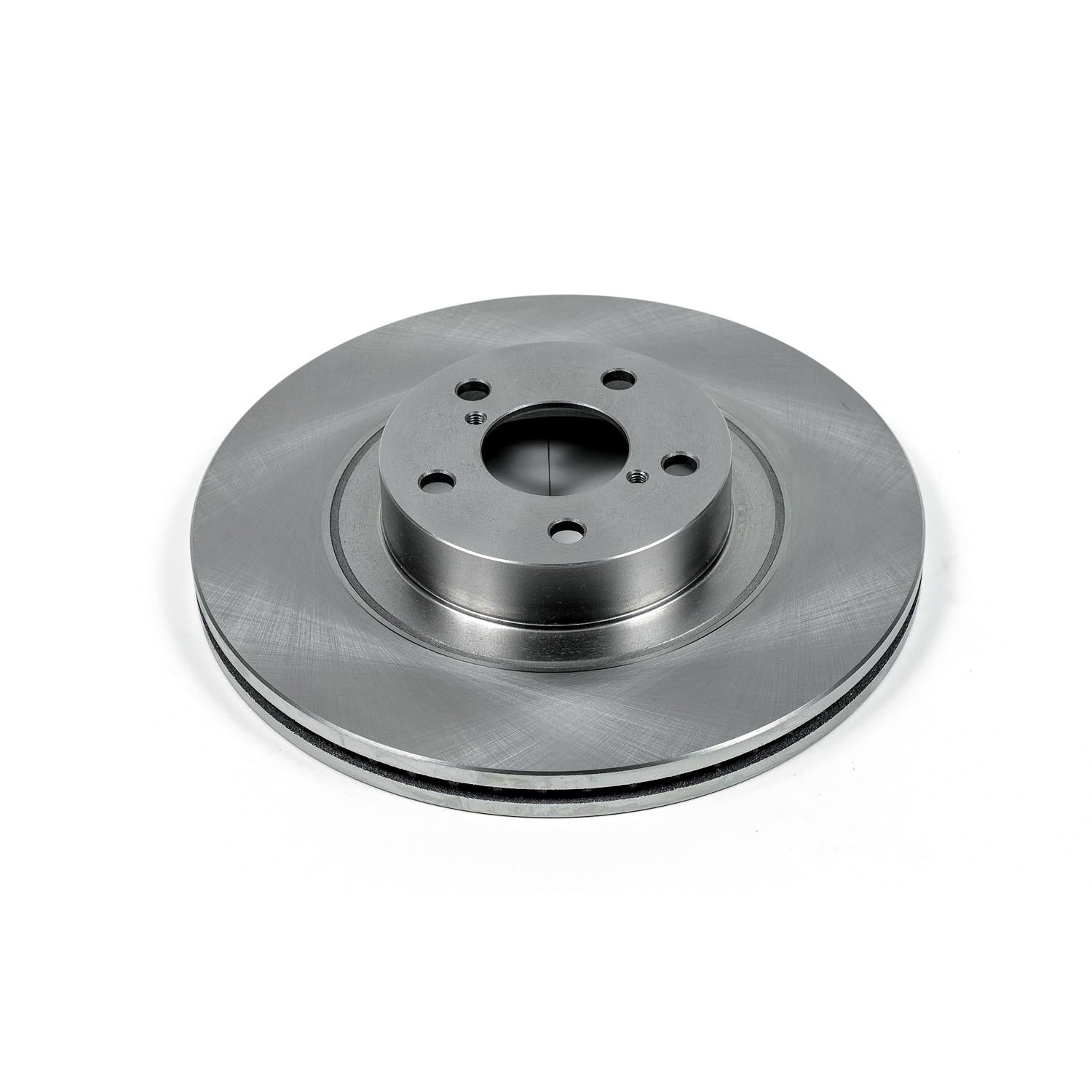 Top View of Front Disc Brake Rotor POWERSTOP JBR1165