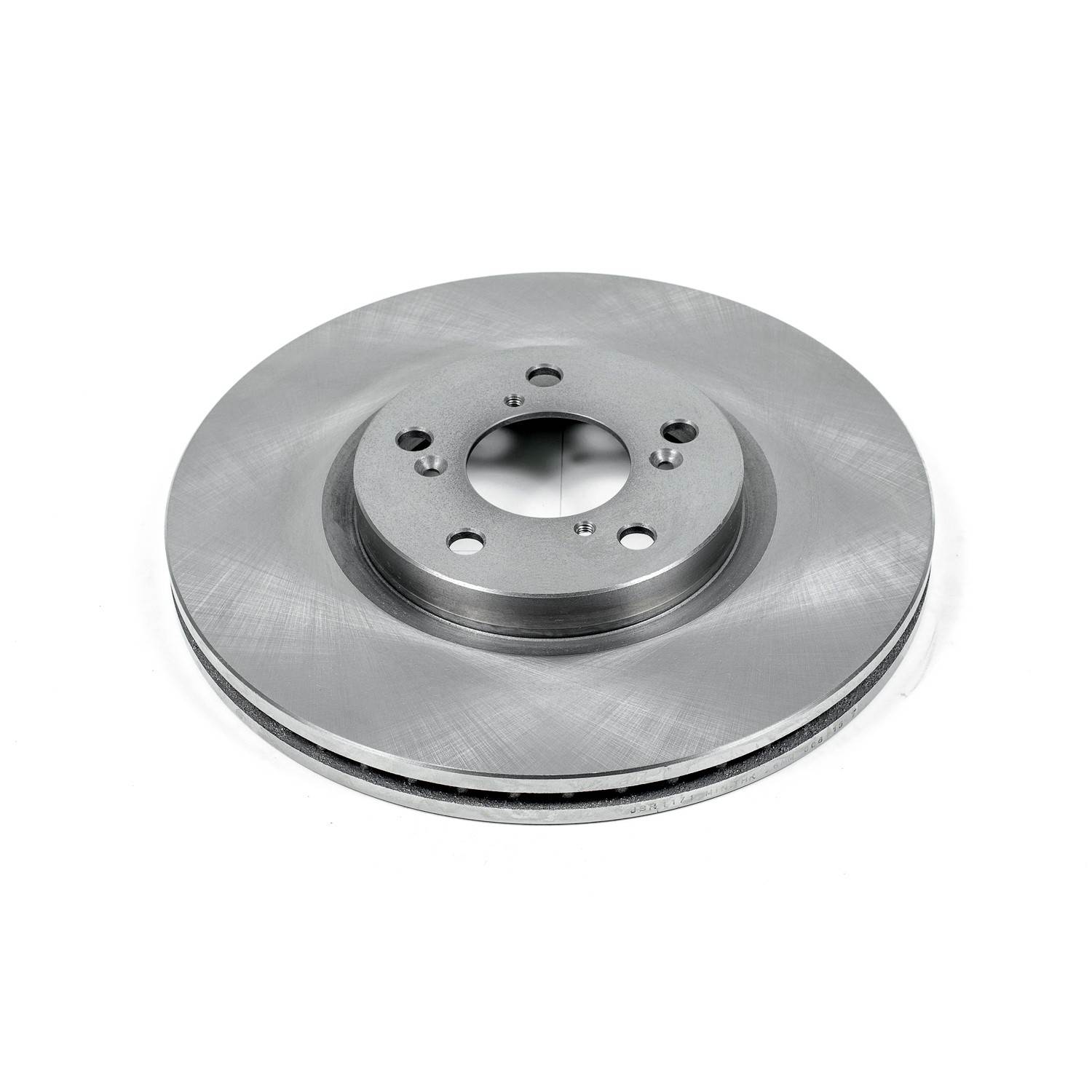 Top View of Front Disc Brake Rotor POWERSTOP JBR1171