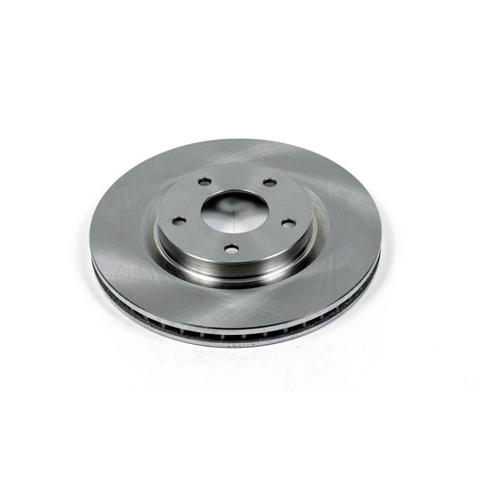 Top View of Front Disc Brake Rotor POWERSTOP JBR1197