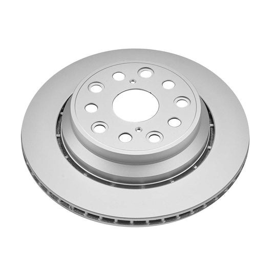 Top View of Rear Disc Brake Rotor POWERSTOP JBR1350EVC