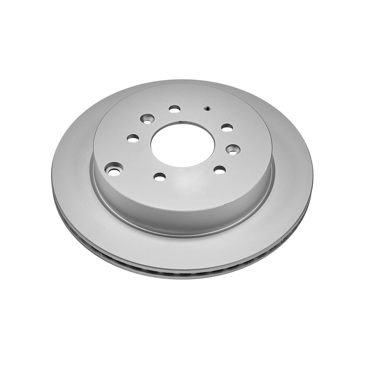 Top View of Rear Disc Brake Rotor POWERSTOP JBR1397EVC