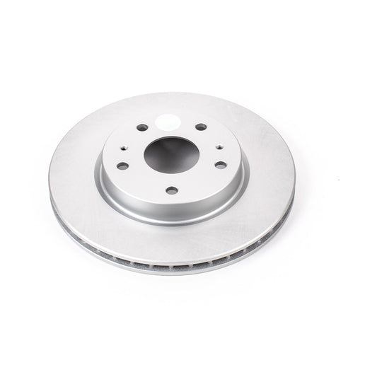 Top View of Front Disc Brake Rotor POWERSTOP JBR1504EVC