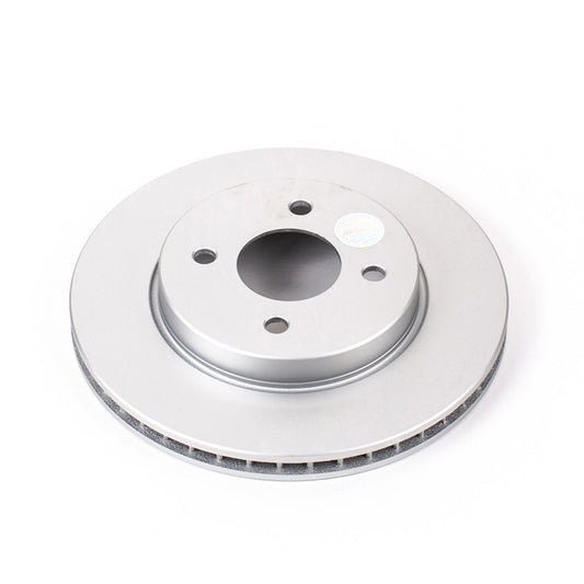 Top View of Front Disc Brake Rotor POWERSTOP JBR1539EVC