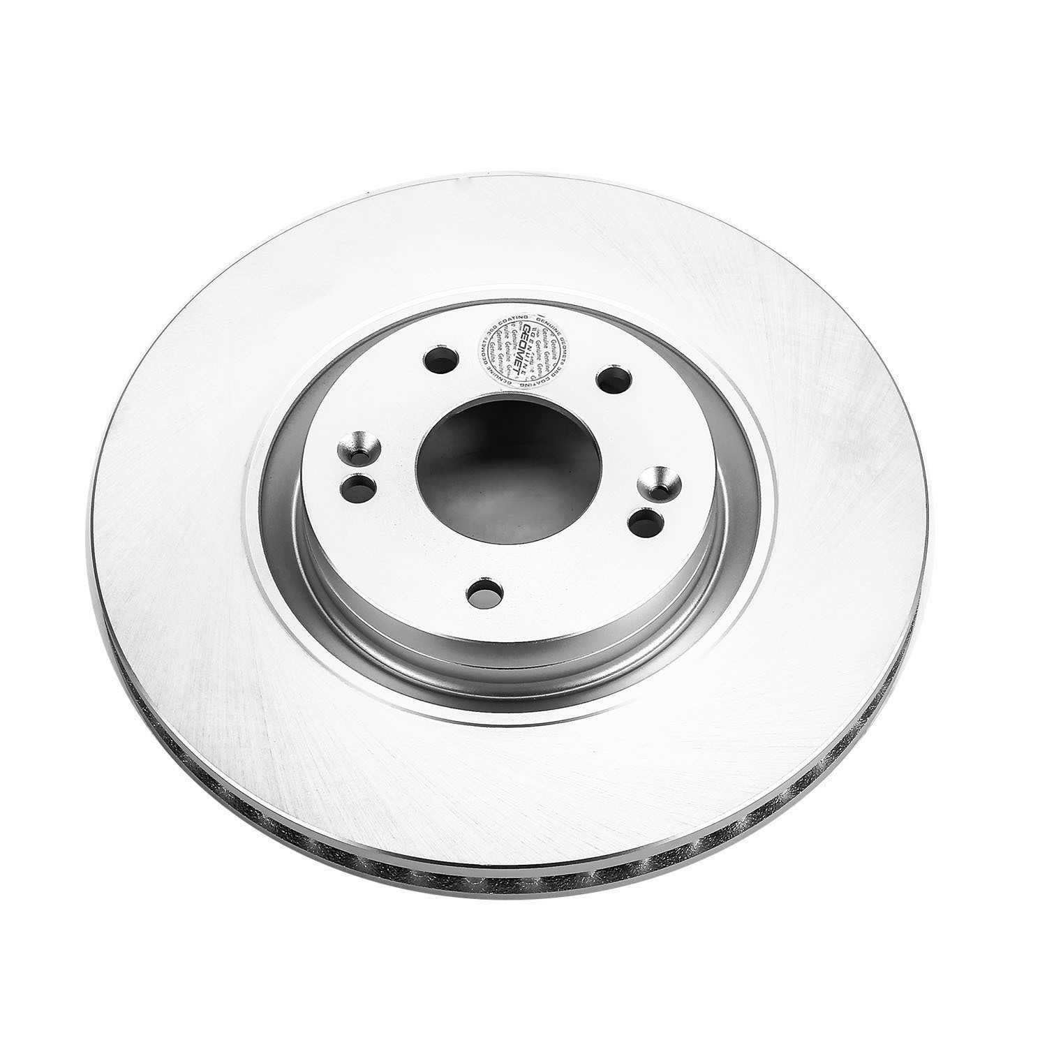 Top View of Front Disc Brake Rotor POWERSTOP JBR1554EVC