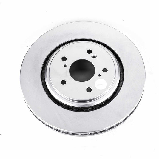 Top View of Front Disc Brake Rotor POWERSTOP JBR1589EVC