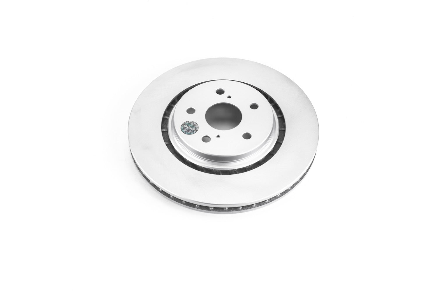 Top View of Front Disc Brake Rotor POWERSTOP JBR1736EVC