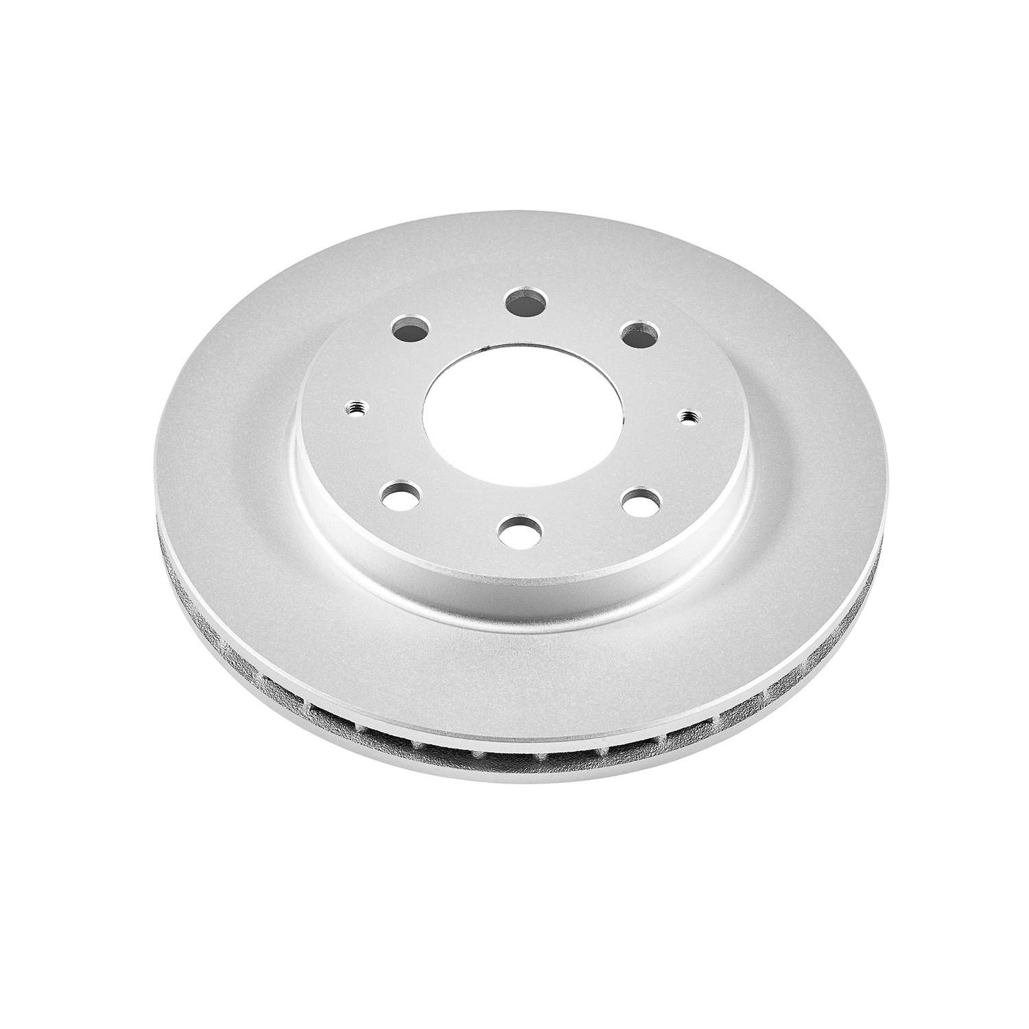 Top View of Front Disc Brake Rotor POWERSTOP JBR722EVC