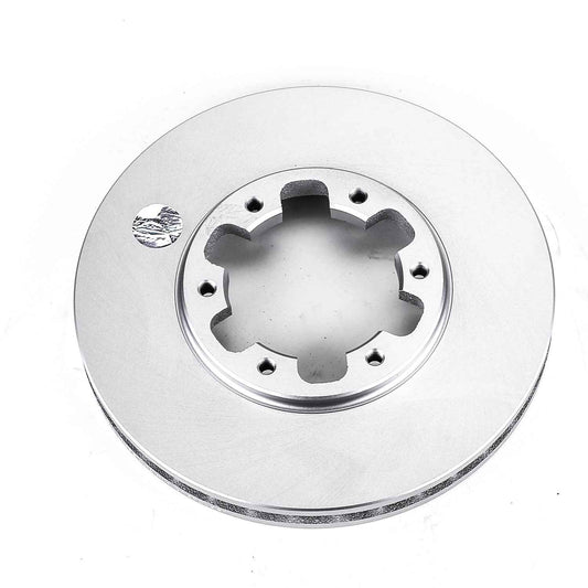 Top View of Front Disc Brake Rotor POWERSTOP JBR756EVC