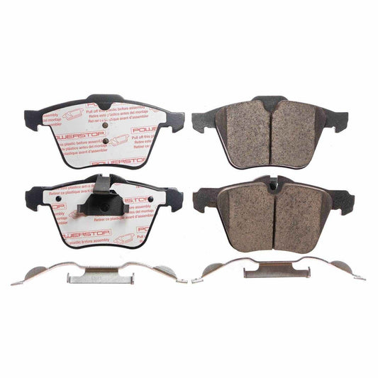 Front View of Front Disc Brake Pad Set POWERSTOP NXE-1240