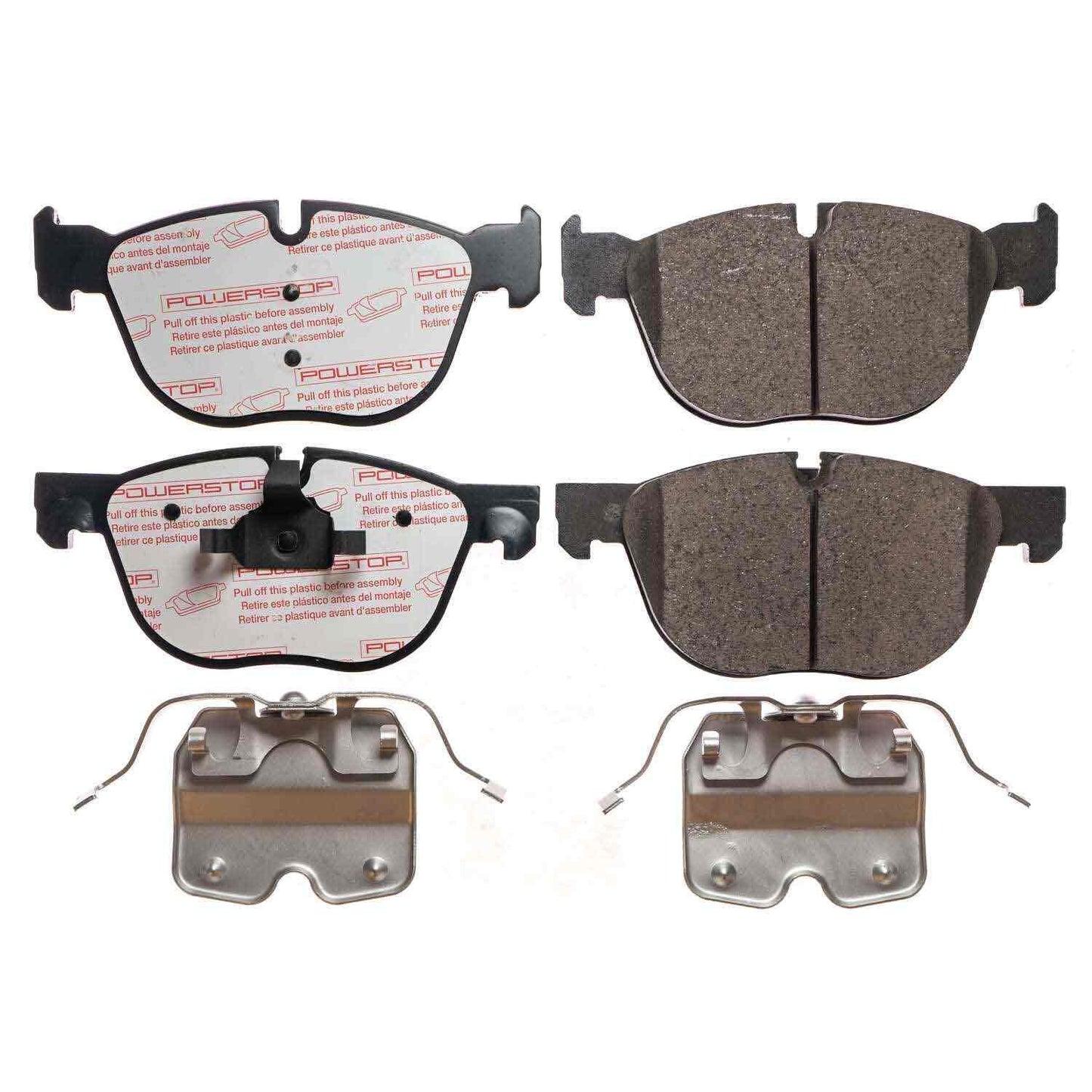 Front View of Front Disc Brake Pad Set POWERSTOP NXE-1294