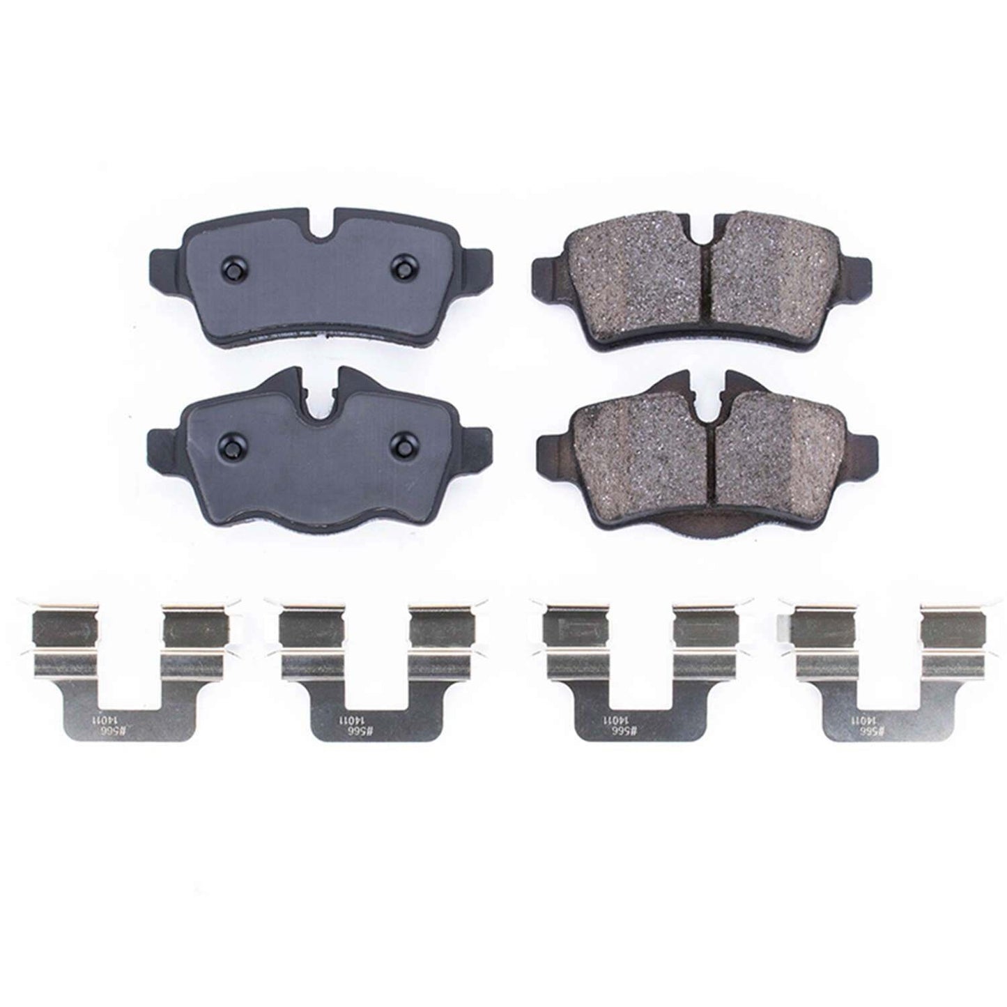 Front View of Rear Disc Brake Pad Set POWERSTOP NXE-1309