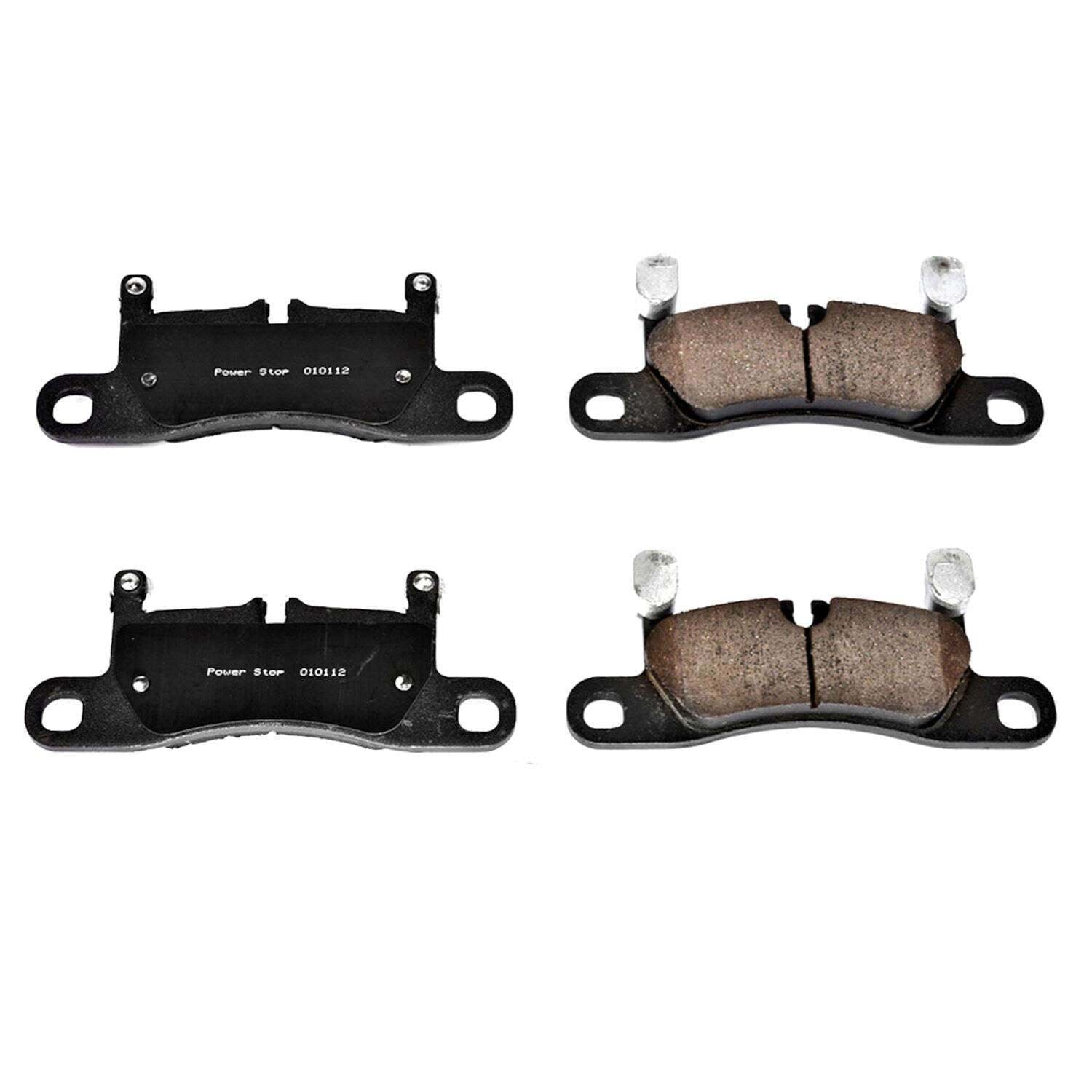 Front View of Rear Disc Brake Pad Set POWERSTOP NXE-1453