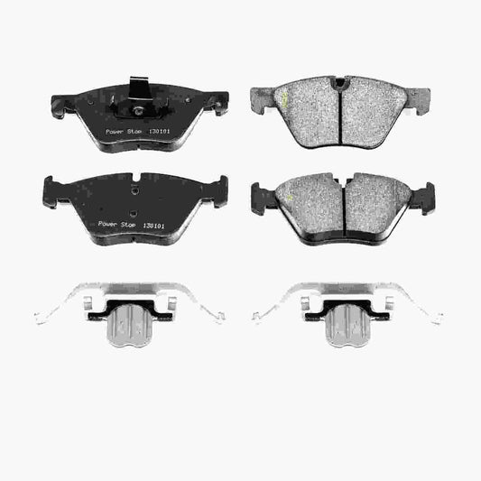 Front View of Front Disc Brake Pad Set POWERSTOP NXE-1504