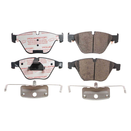 Front View of Front Disc Brake Pad Set POWERSTOP NXE-1597