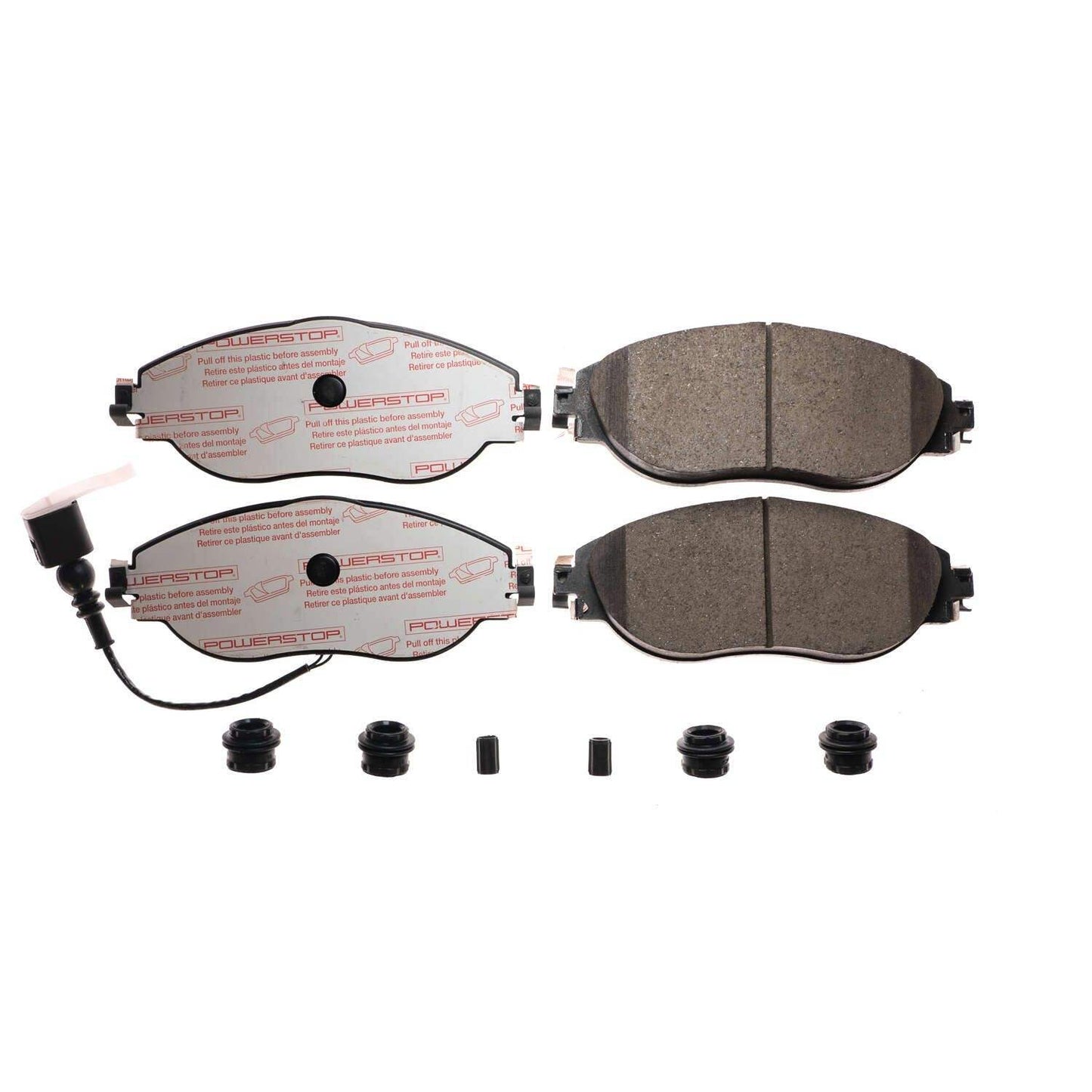 Front View of Front Disc Brake Pad Set POWERSTOP NXE-1633