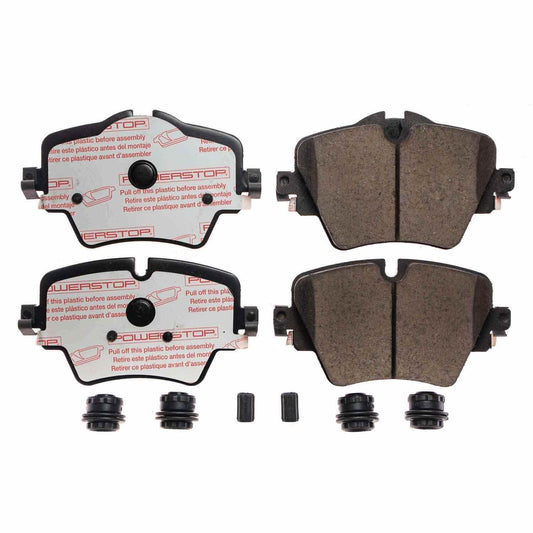 Front View of Front Disc Brake Pad Set POWERSTOP NXE-1892