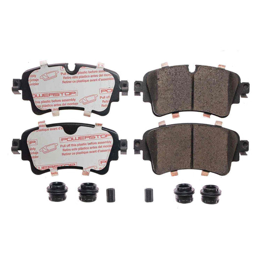 Front View of Rear Disc Brake Pad Set POWERSTOP NXE-1898