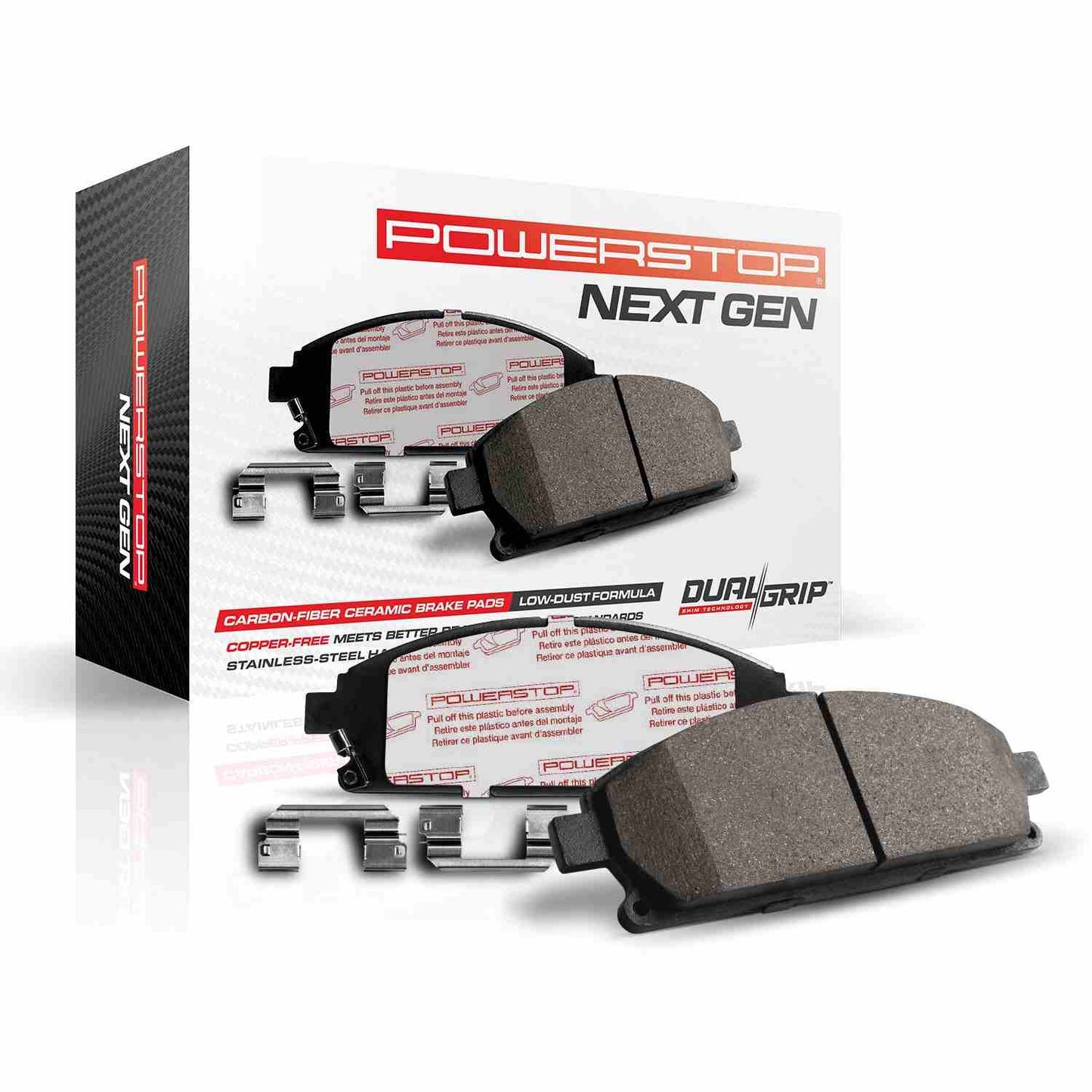 Kit View of Rear Disc Brake Pad Set POWERSTOP NXT-1037