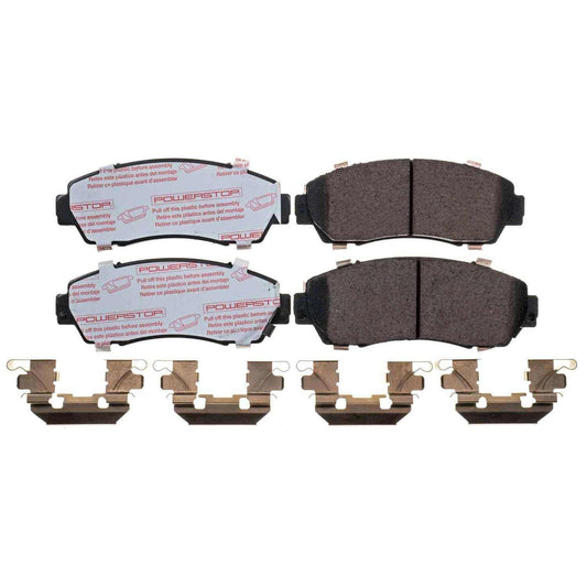 Front View of Front Disc Brake Pad Set POWERSTOP NXT-1089