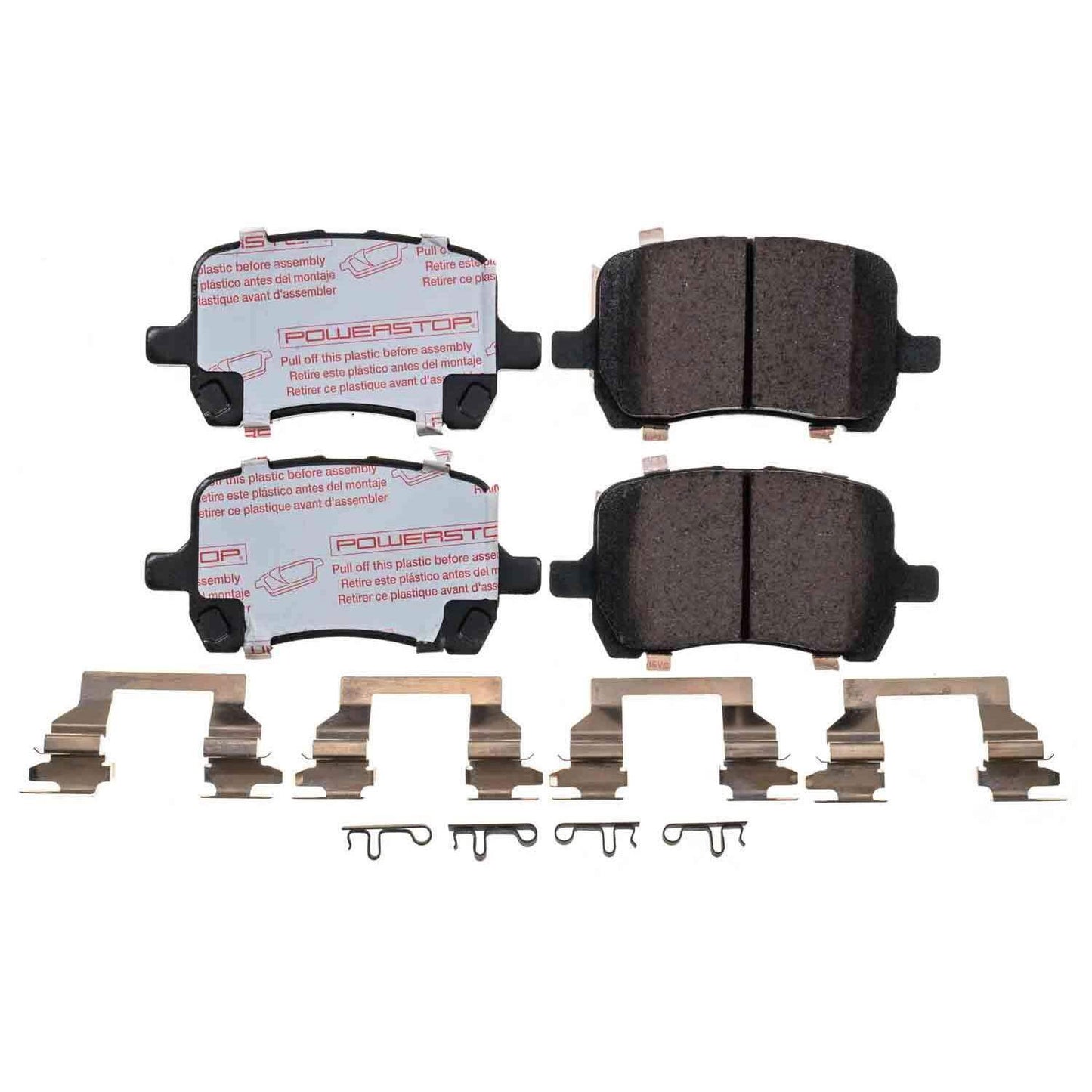 Front View of Front Disc Brake Pad Set POWERSTOP NXT-1160