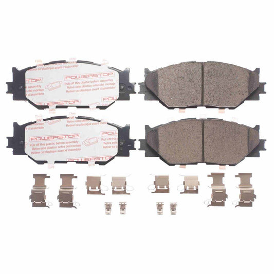 Front View of Front Disc Brake Pad Set POWERSTOP NXT-1178