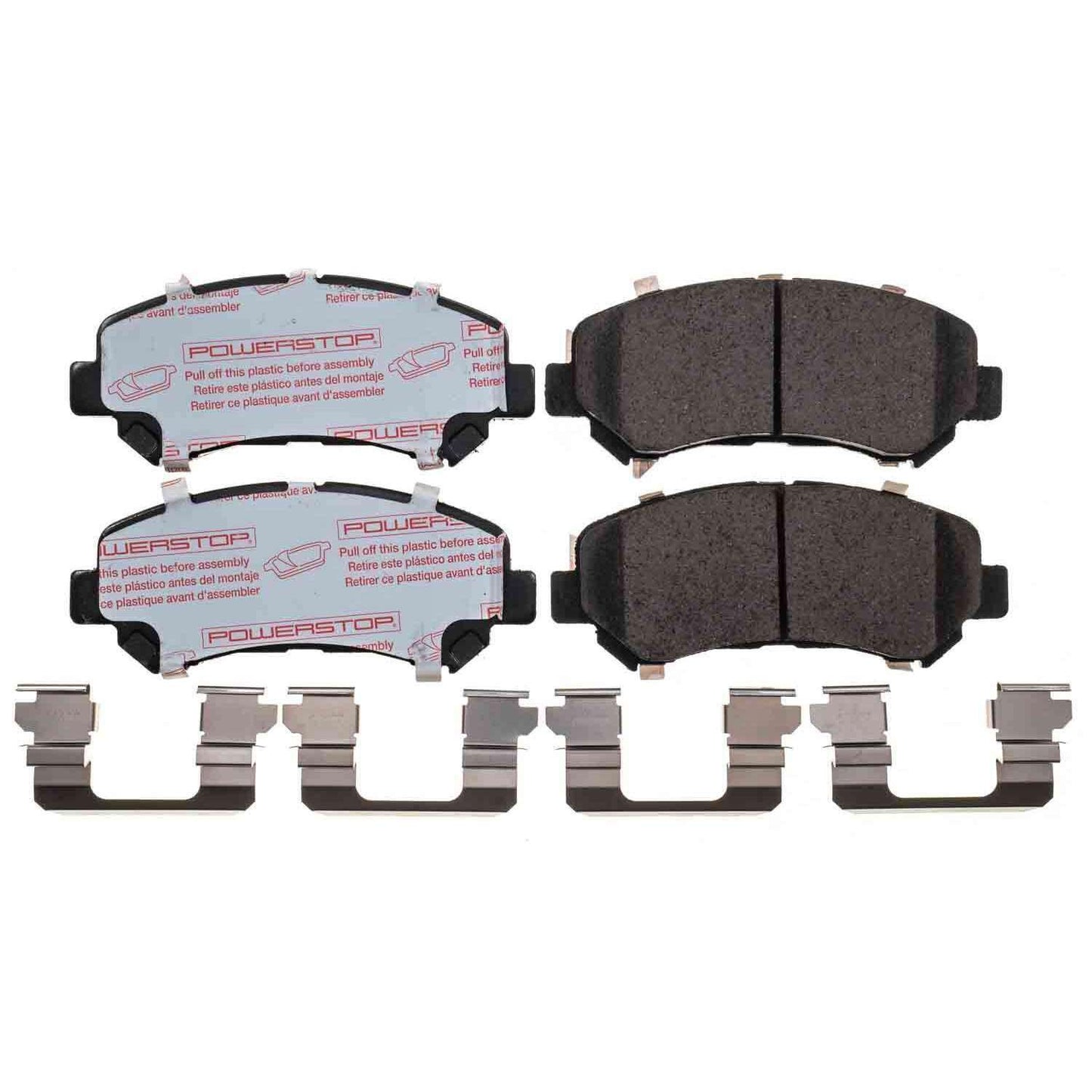 Front View of Front Disc Brake Pad Set POWERSTOP NXT-1338