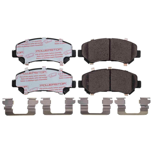 Front View of Front Disc Brake Pad Set POWERSTOP NXT-1374