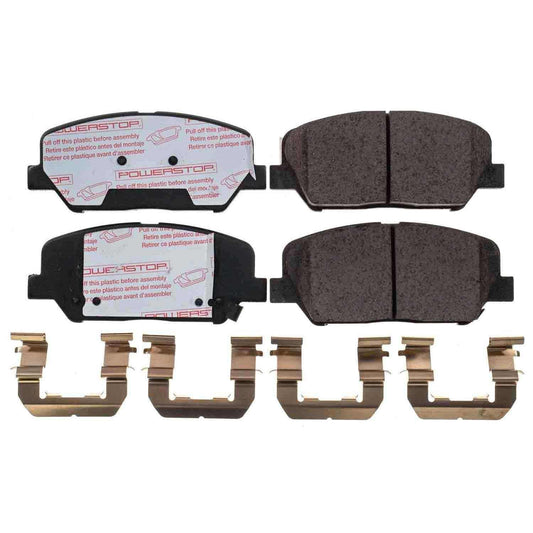 Front View of Front Disc Brake Pad Set POWERSTOP NXT-1413