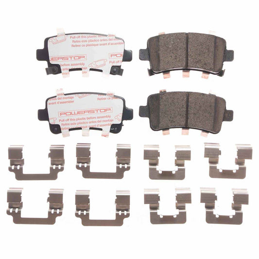 Front View of Rear Disc Brake Pad Set POWERSTOP NXT-1430