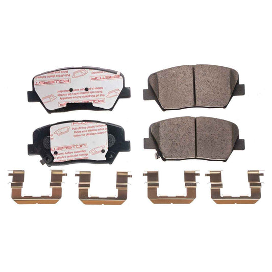 Front View of Front Disc Brake Pad Set POWERSTOP NXT-1432