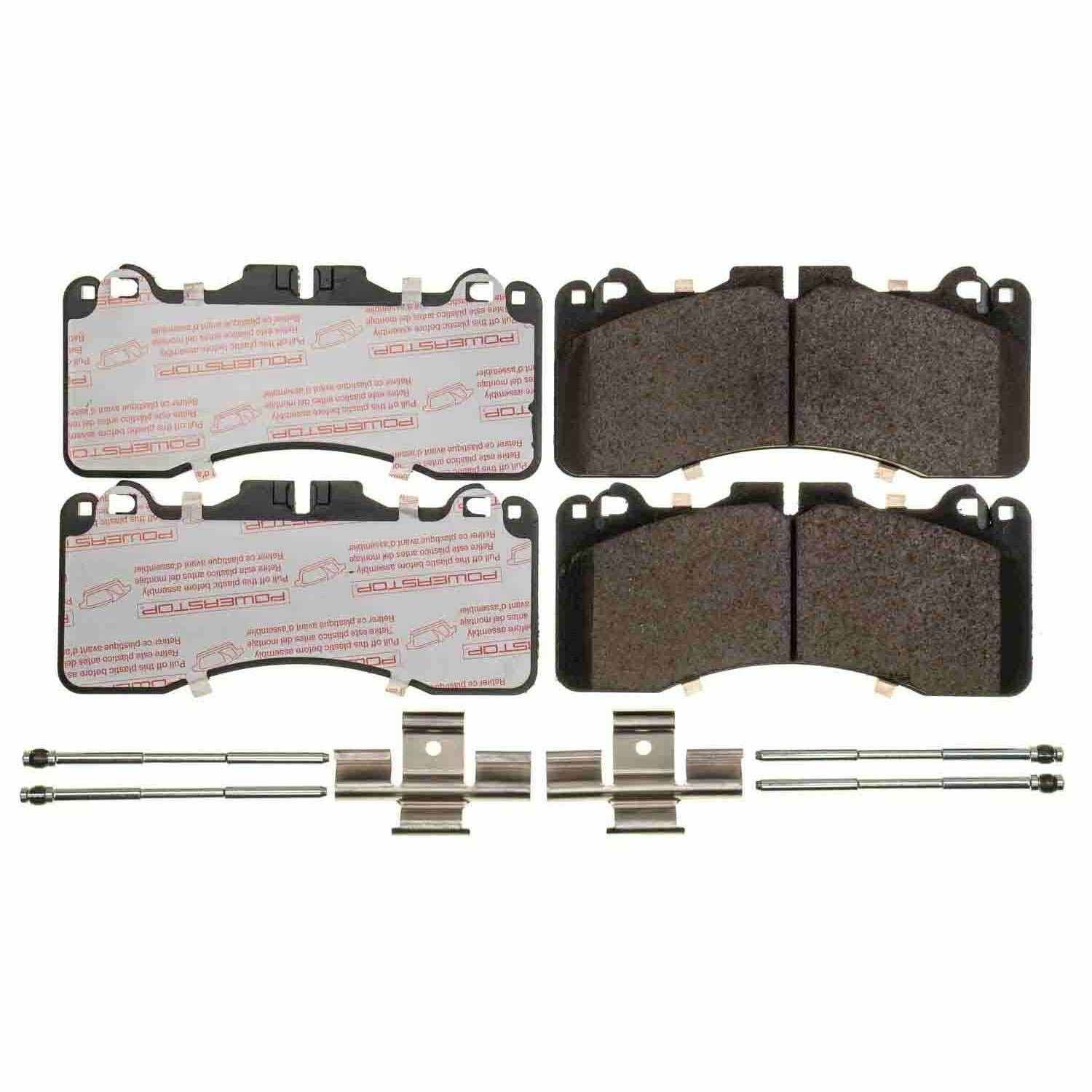 Front View of Front Disc Brake Pad Set POWERSTOP NXT-1440