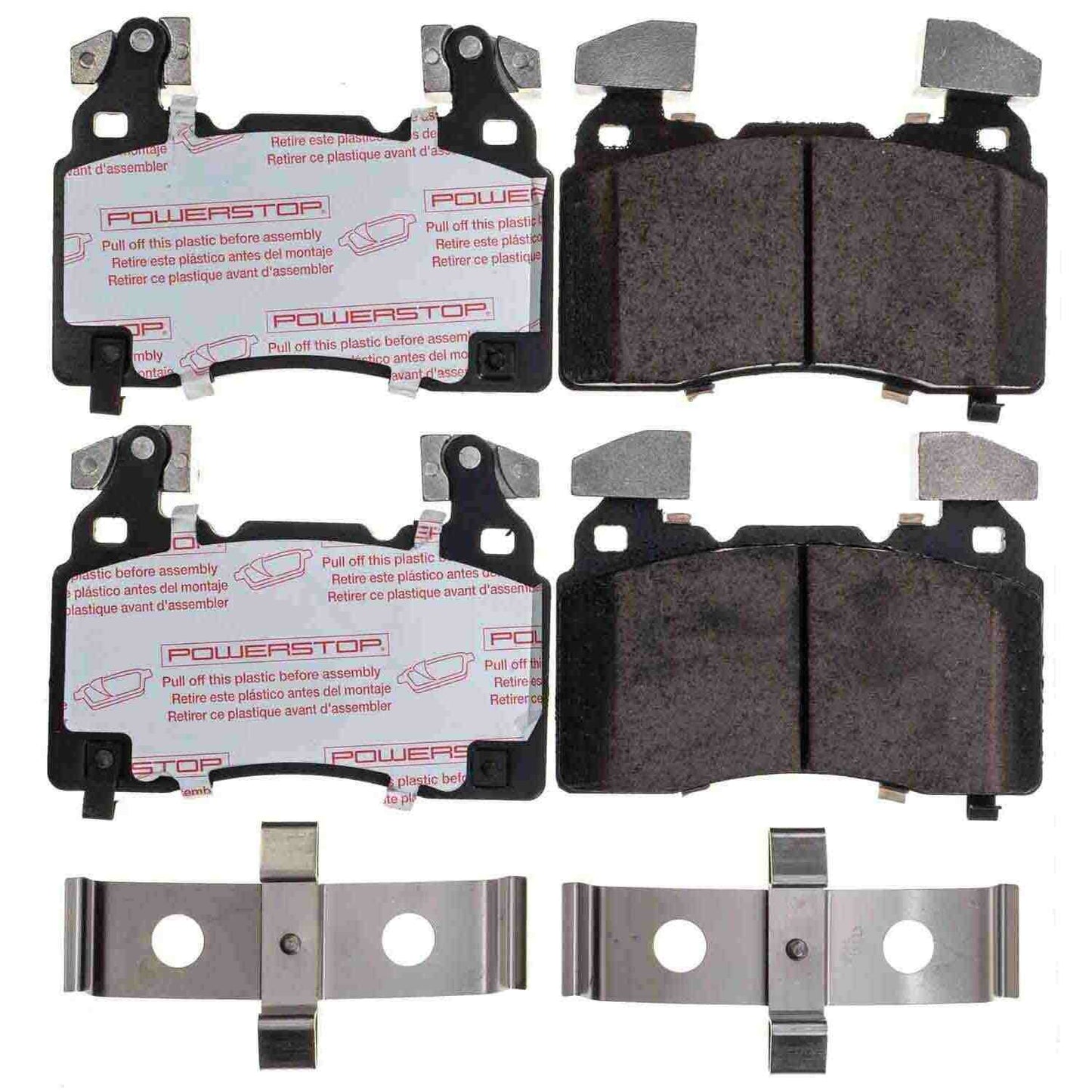 Front View of Front Disc Brake Pad Set POWERSTOP NXT-1474A