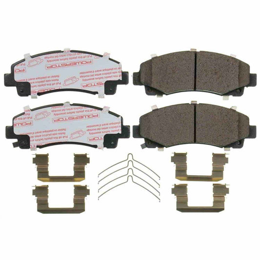 Front View of Front Disc Brake Pad Set POWERSTOP NXT-1584